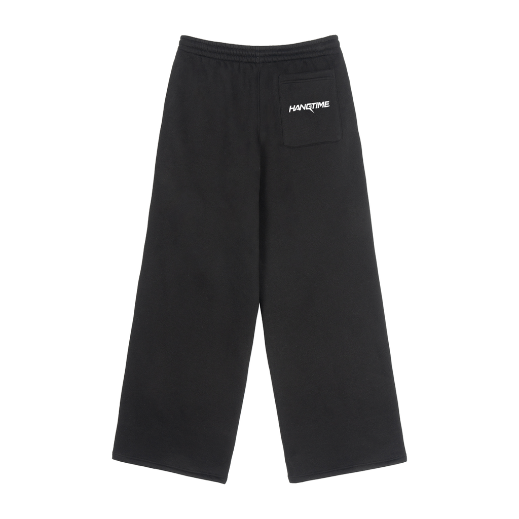 Fleece Drawstring Straight-Leg Sweatpants