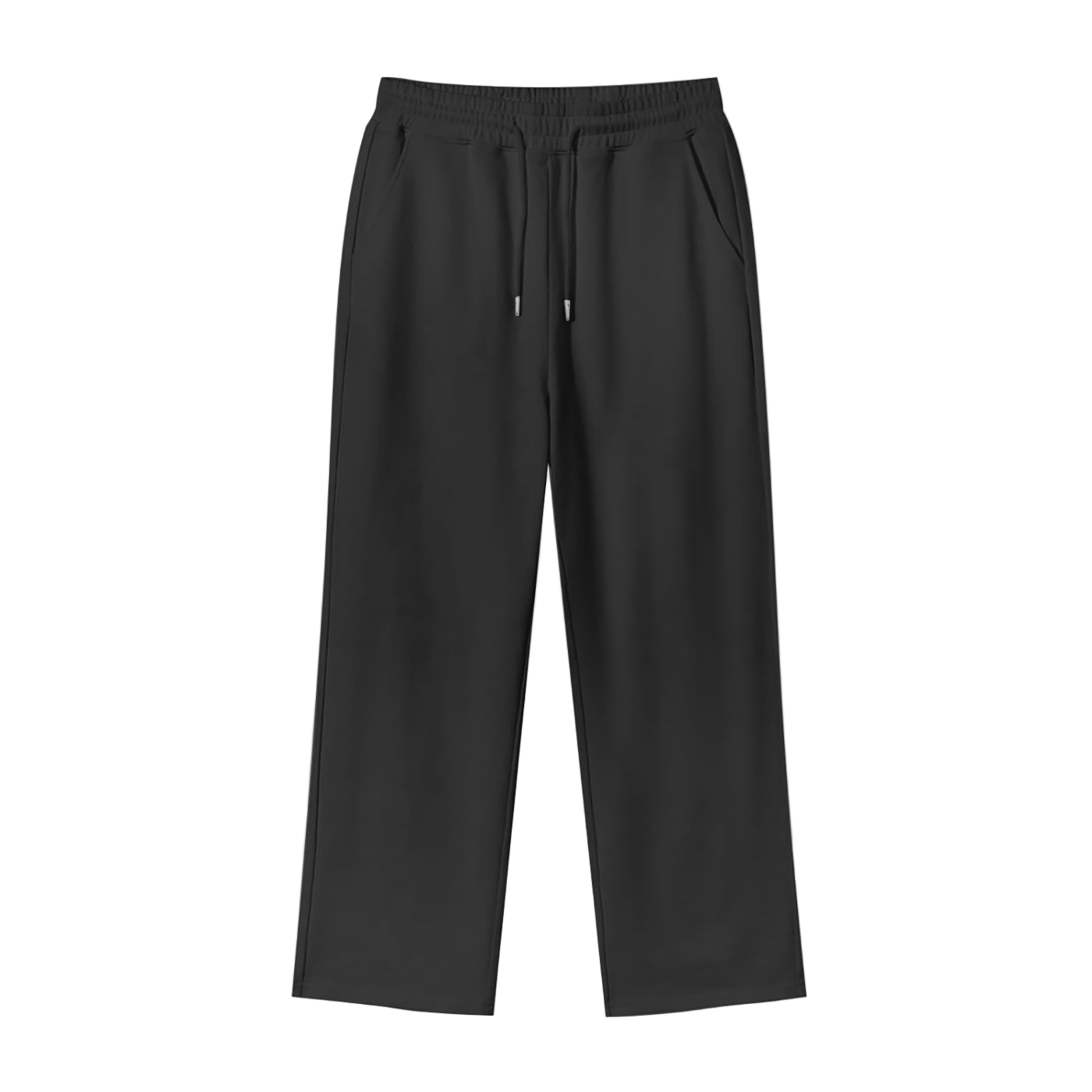 Loose Fit Fleece Straight Leg Pants