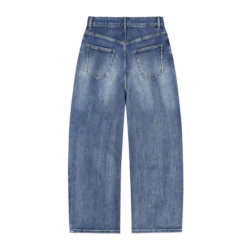 Sun Fade Heavyweight Denim Jeans