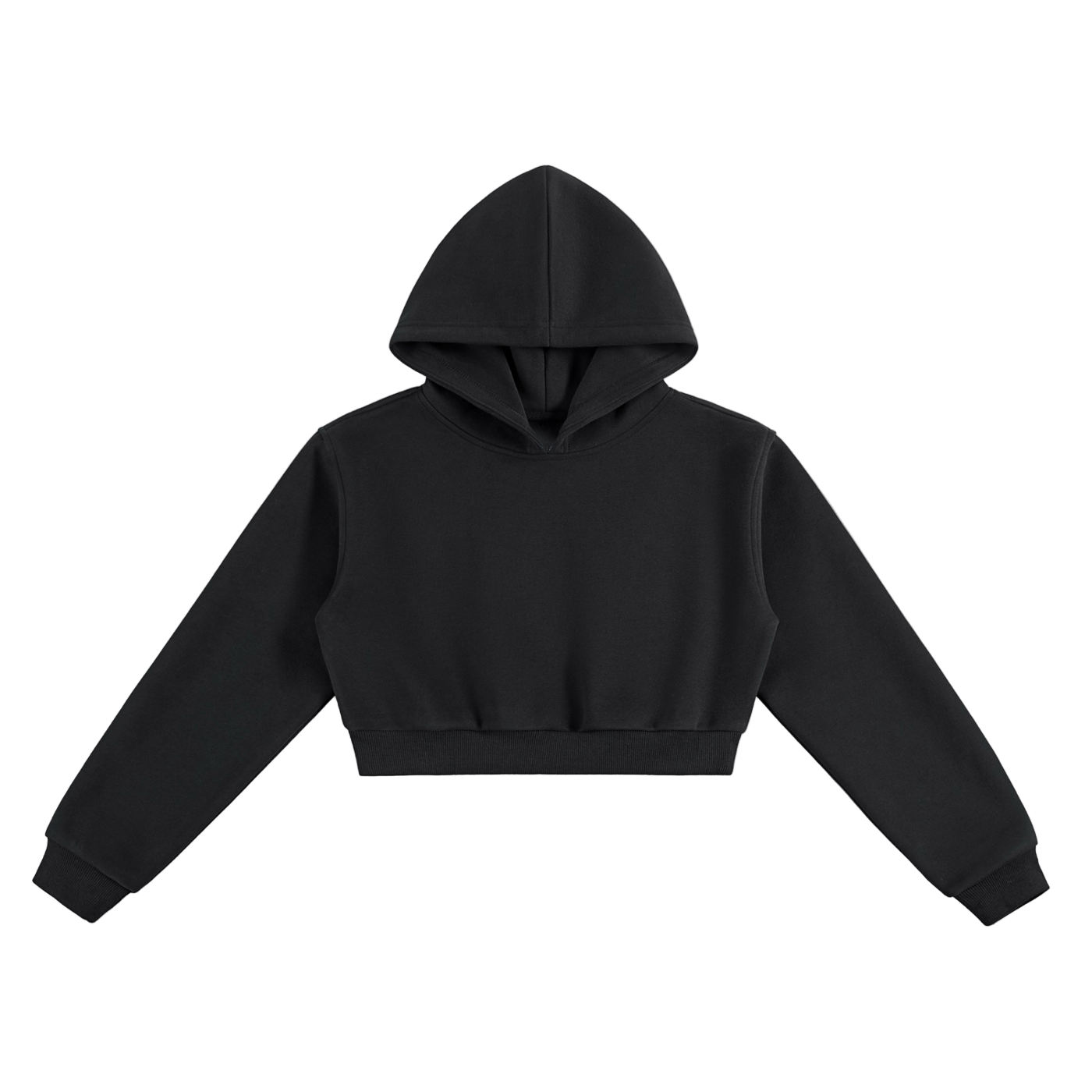 Essential Cropped Hoodie