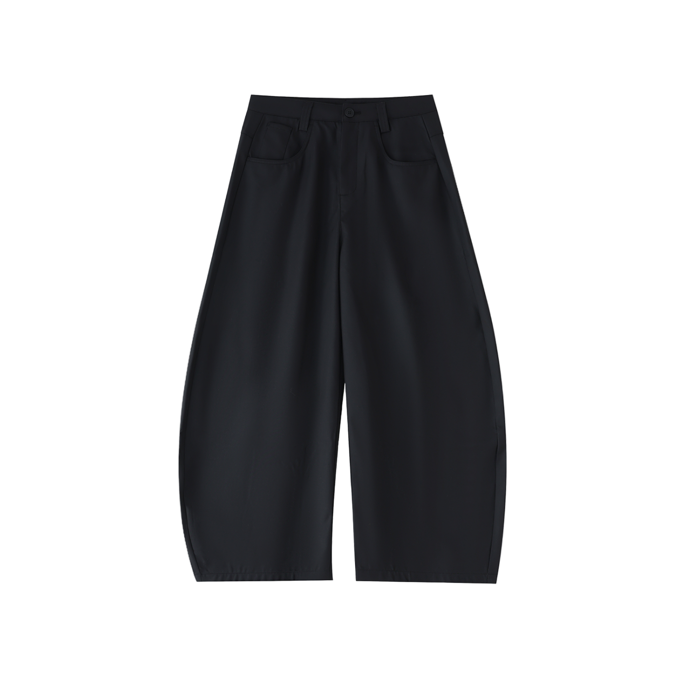 Essential Curved-Blade Suit Pants