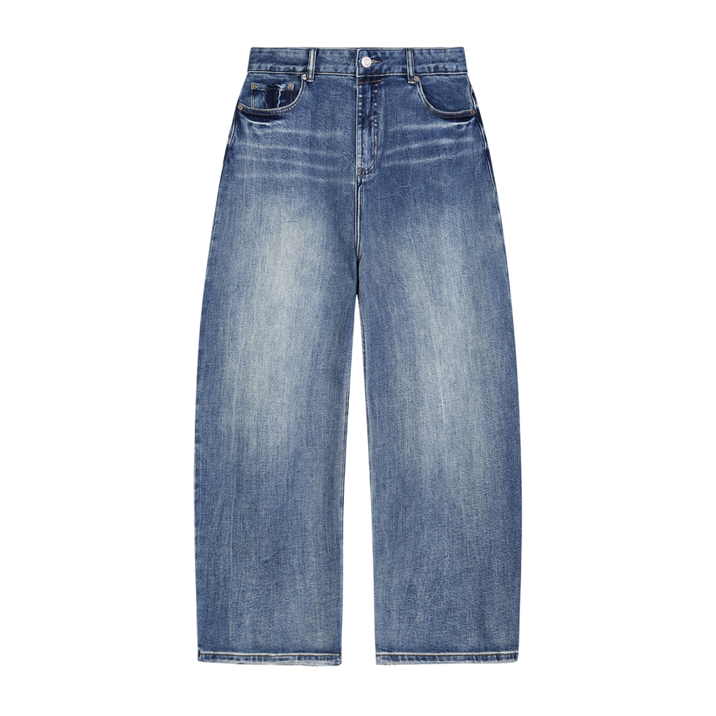 Sun Fade Heavyweight Denim Jeans