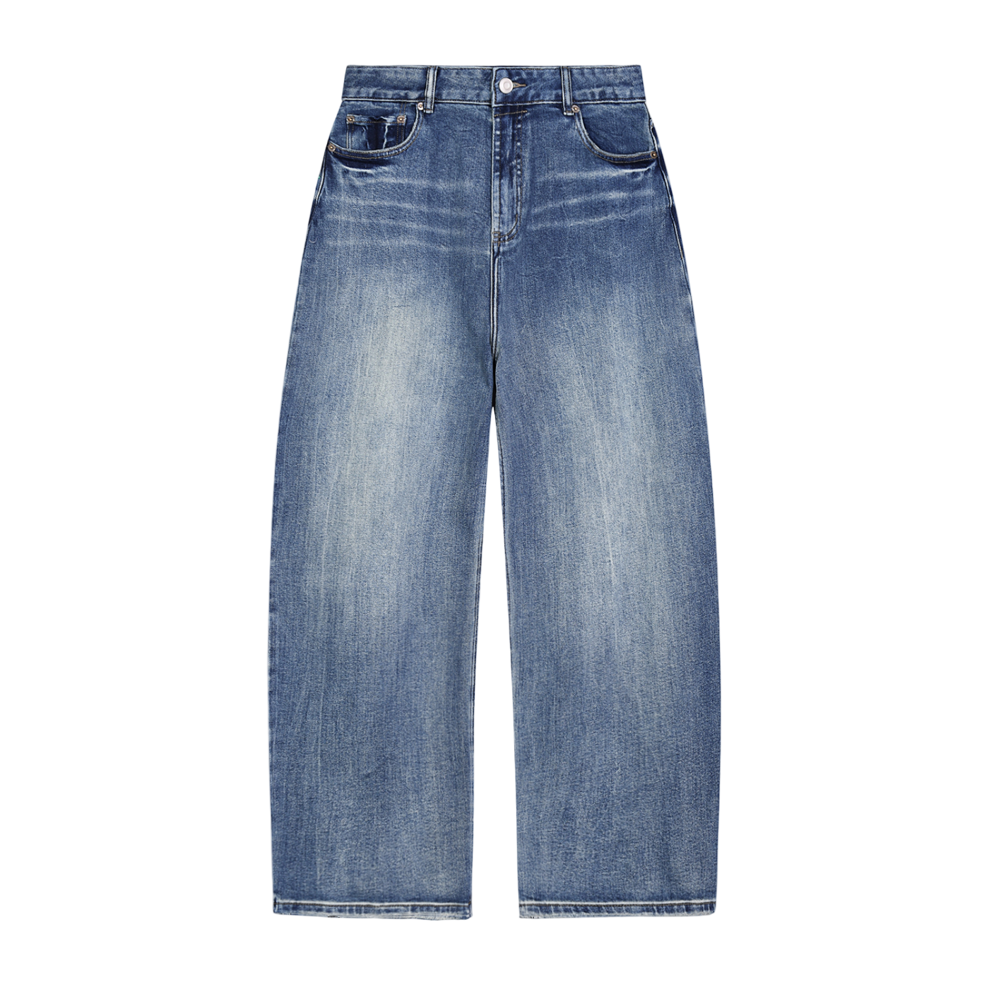 Sun Fade Heavyweight Denim Jeans