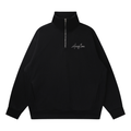 Quarter-Zip Drop Shoulder Sweatshirt