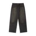 Vintage Wash Heavyweight Denim Jeans