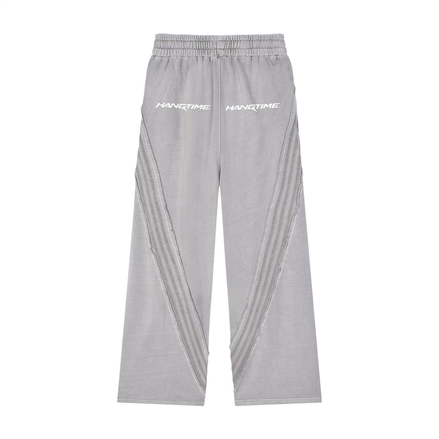 Snow Washed Tape Raw Edge Sweatpants