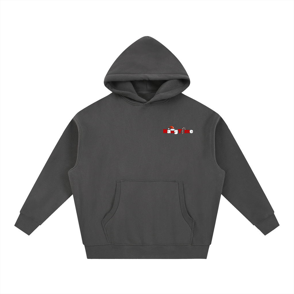 Essential Oversized Boxy Fit Fleece Hoodie