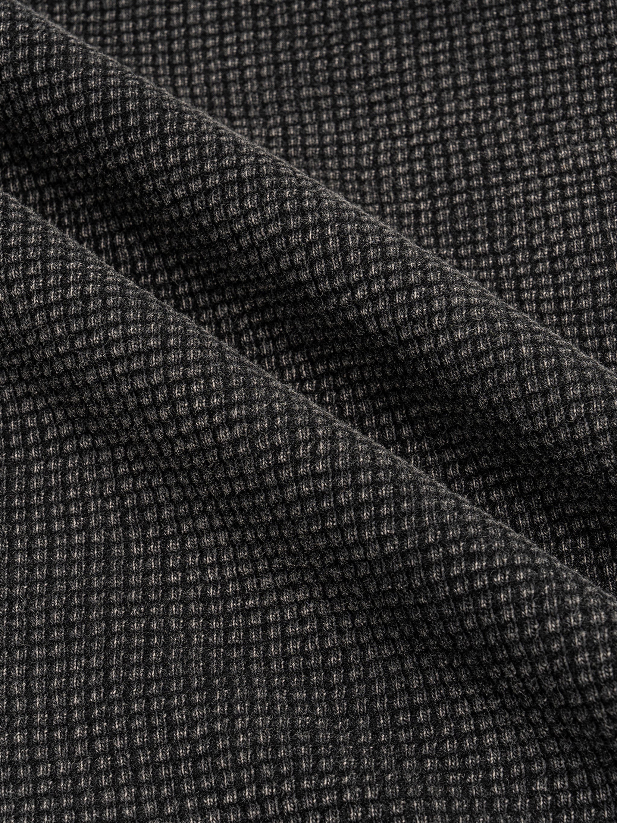 Textured Waffle Washed Boxy T-Shirt