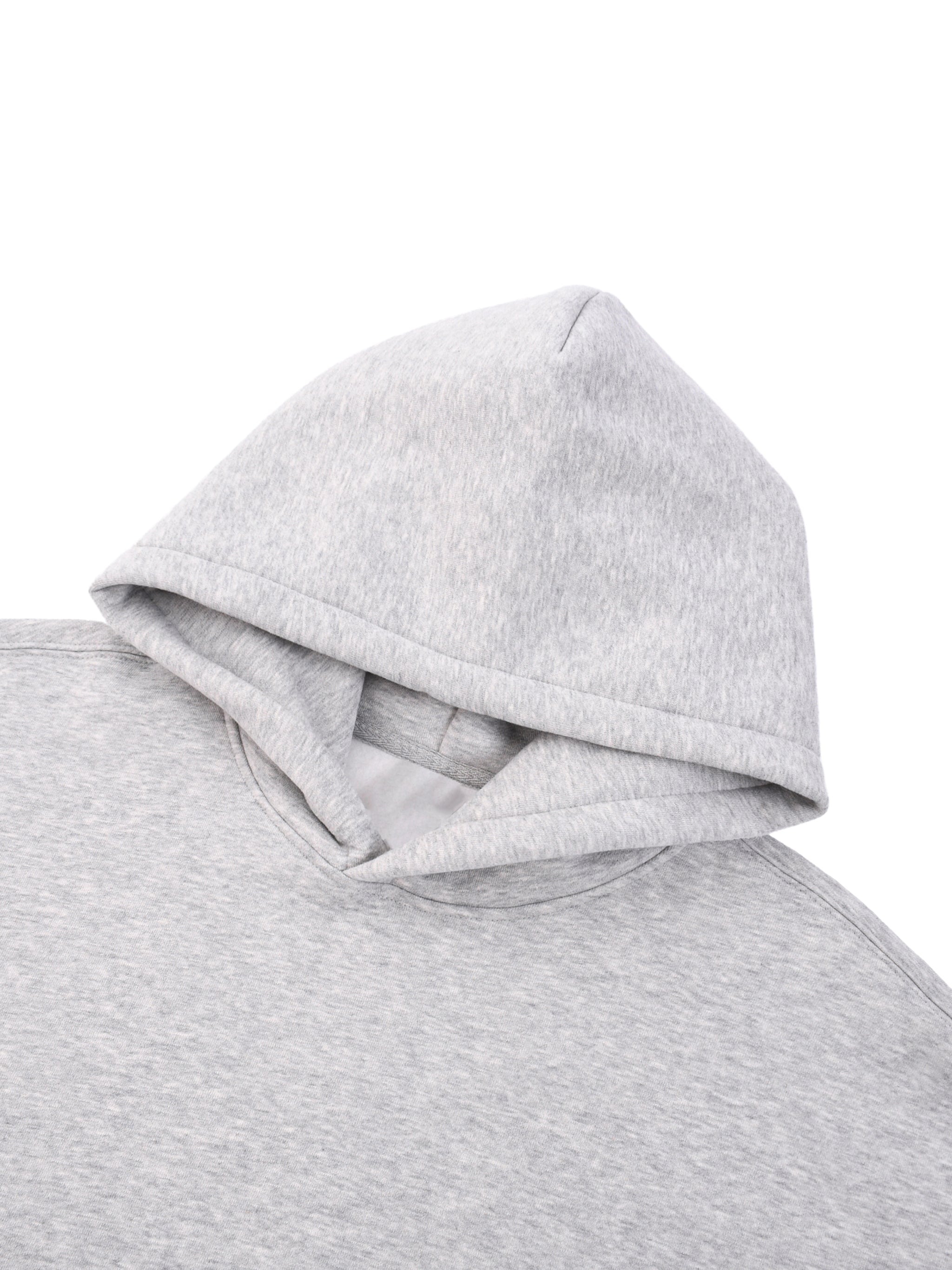 Essential Oversized Boxy Fit Fleece Hoodie