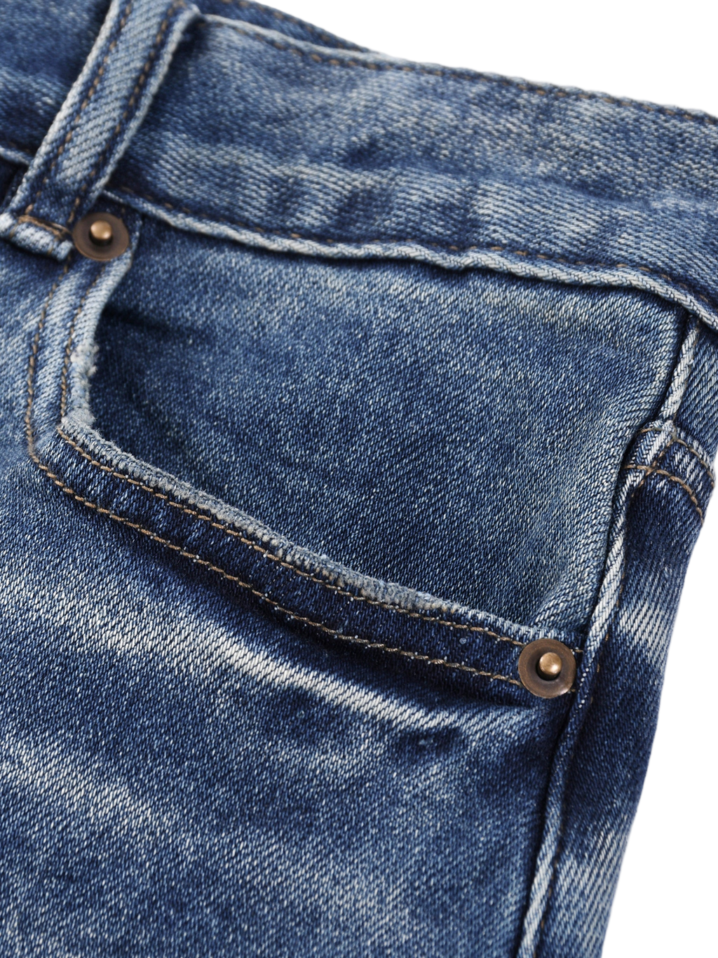 Sun Fade Heavyweight Denim Jeans