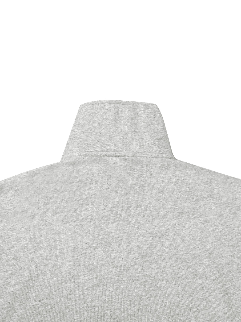 Quarter-Zip Drop Shoulder Sweatshirt