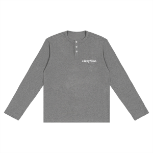 Long Sleeve Henley T-Shirt
