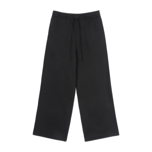 Fleece Drawstring Straight-Leg Sweatpants