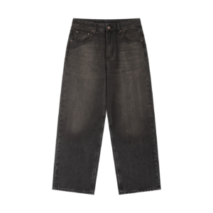 Vintage Wash Heavyweight Denim Jeans